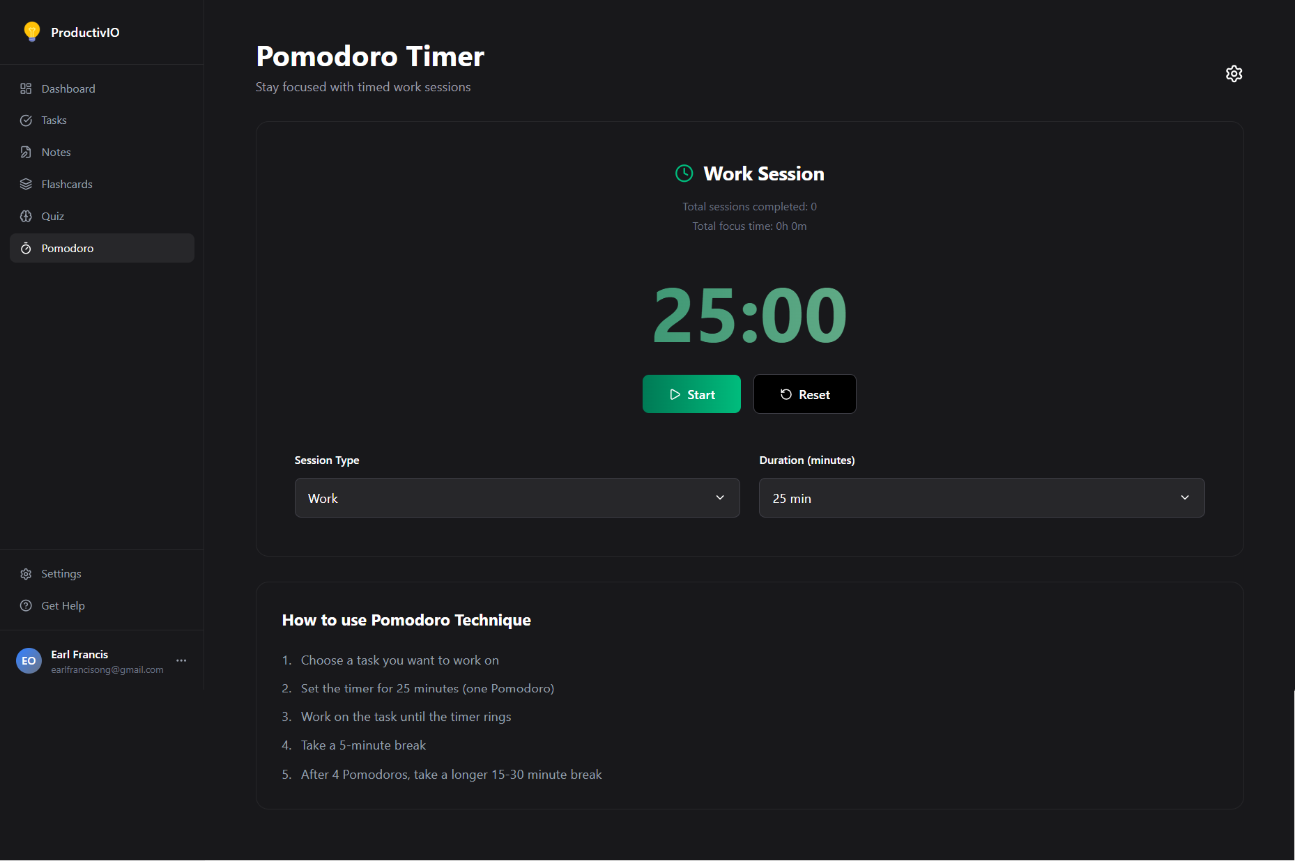 ProductivIO screenshot 9